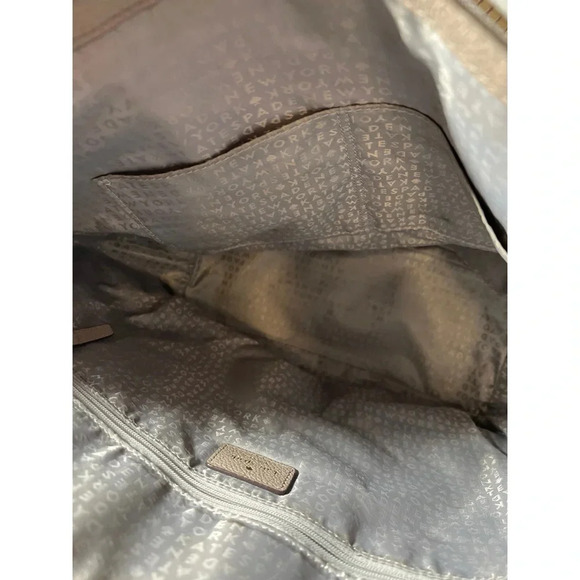 Taupe Leather Tote Bag - Picture 6 of 6